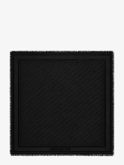 Dior Oblique Cashmere And Silk Shawl