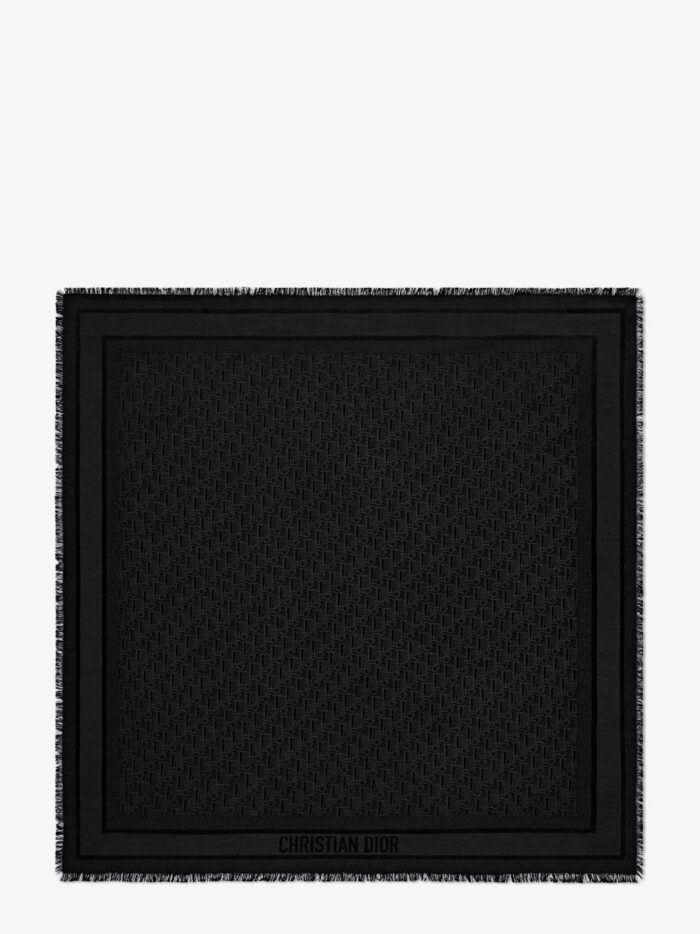 Dior Oblique Cashmere And Silk Shawl