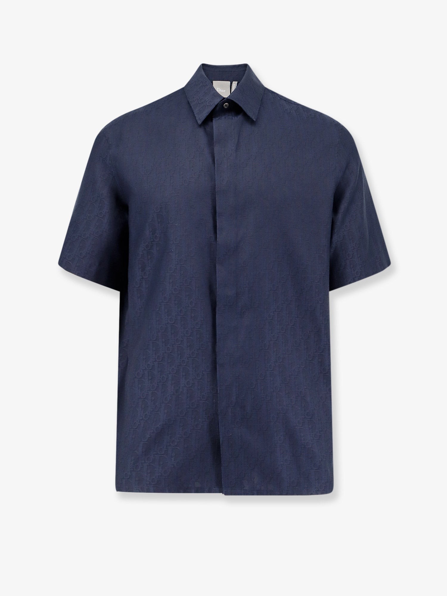 Dior Oblique Cotton And Silk Shirt