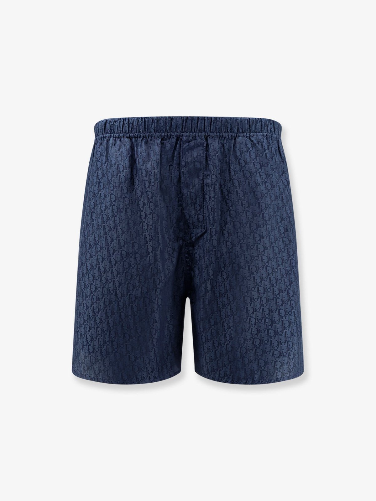 Dior Oblique Cotton And Silk Shorts