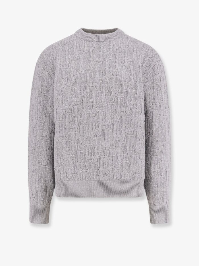 Dior Oblique Cotton Blend Sweater