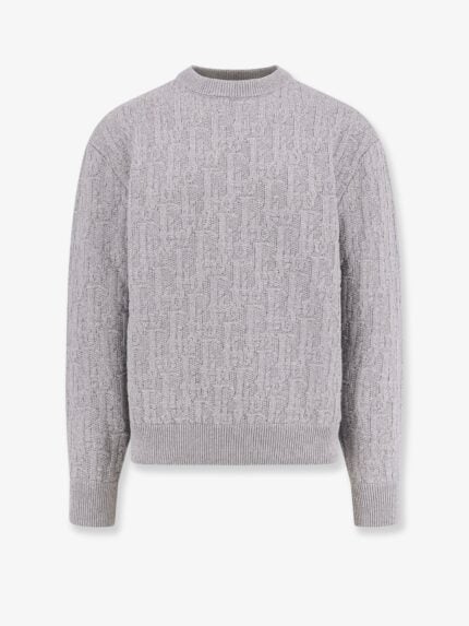 Dior Oblique Cotton Blend Sweater