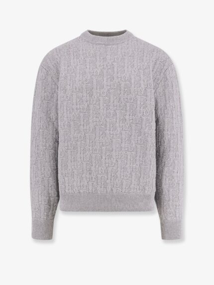 Dior Oblique Cotton Blend Sweater