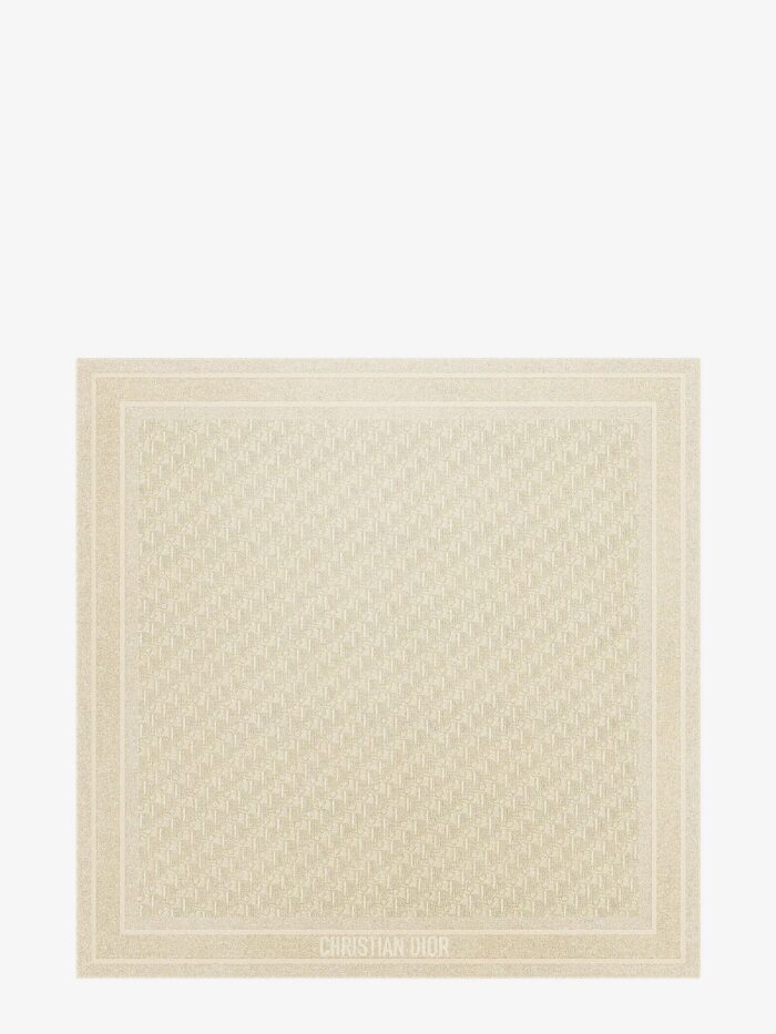 dior oblique lurex silk foulard Dior Oblique Lurex Silk Foulard