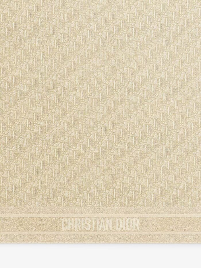 Dior Oblique Lurex Silk Foulard