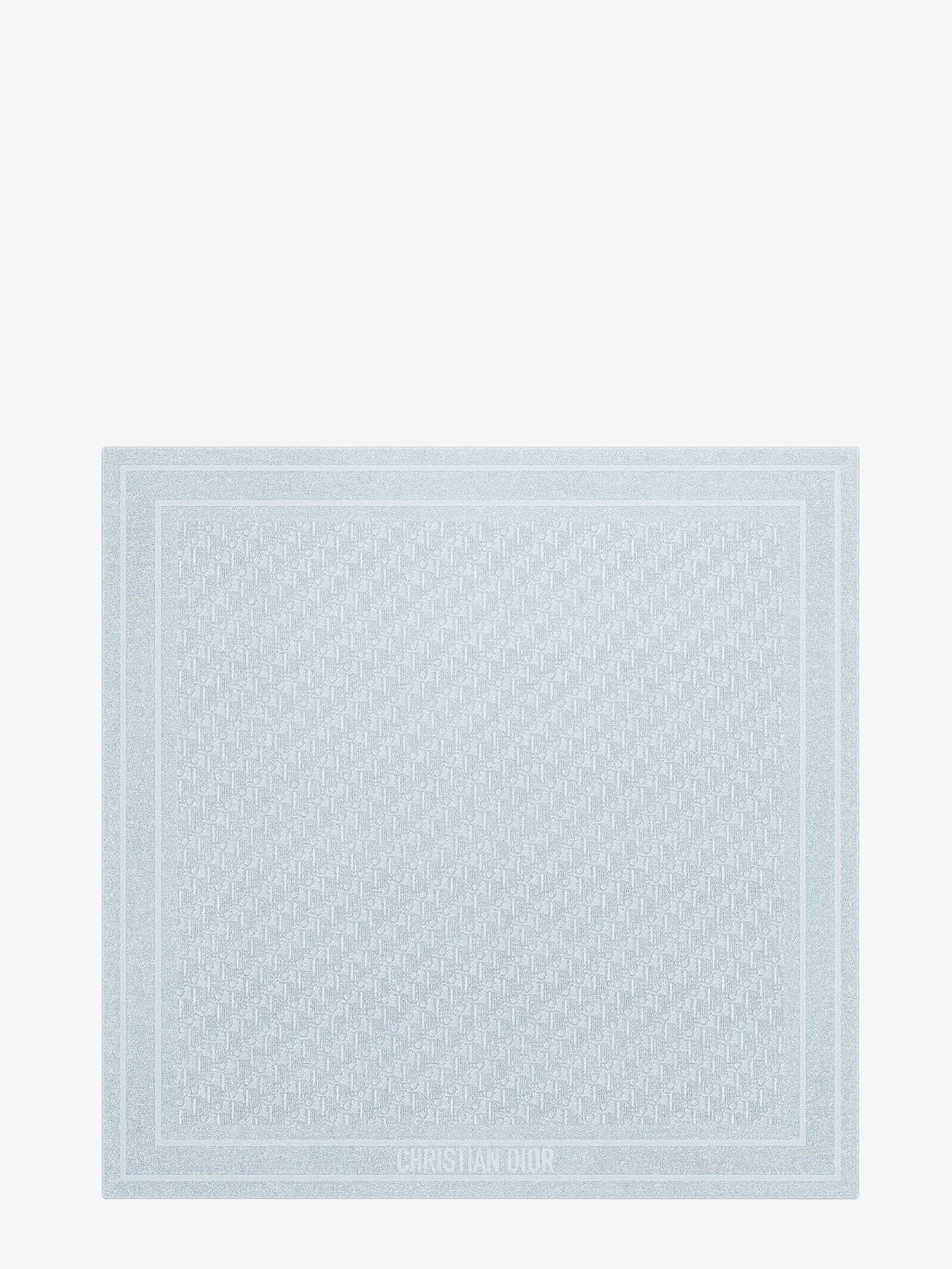 Dior Oblique Lurex Silk Foulard