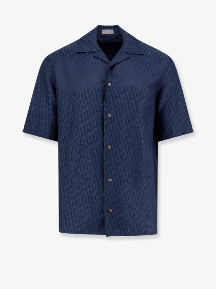 Dior Oblique Silk And Cotton Shirt