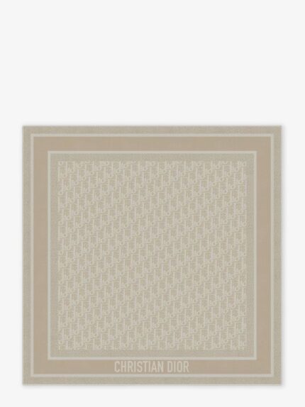 Dior Oblique Silk Twill Foulard