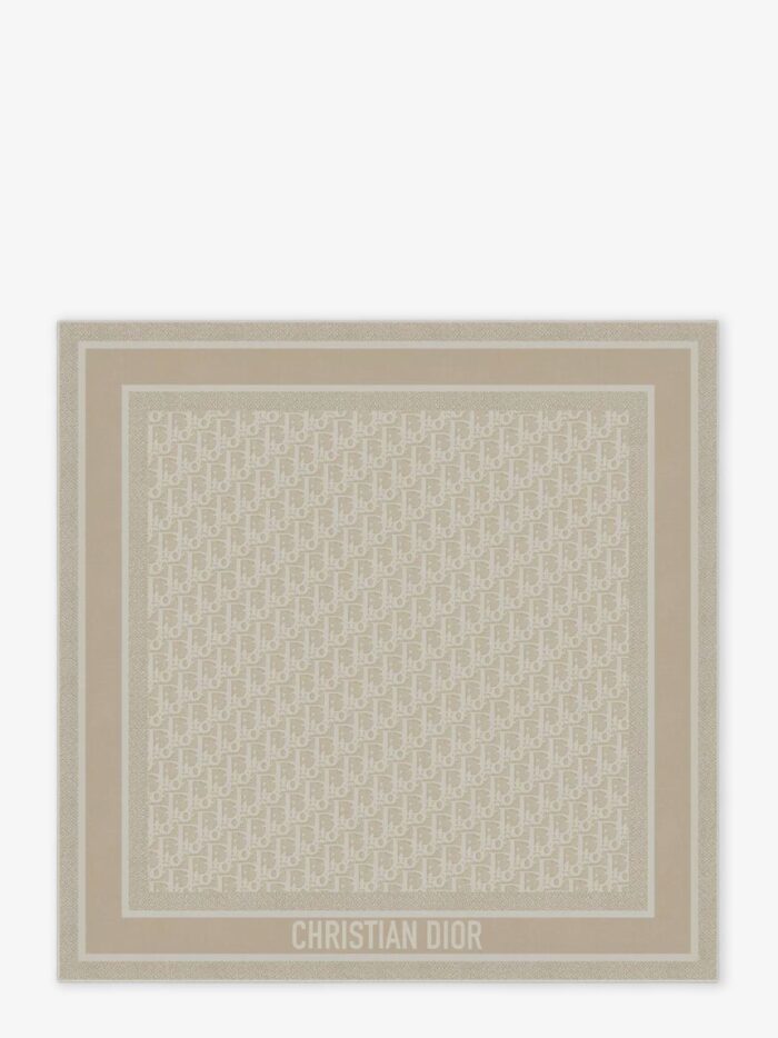 Dior Oblique Silk Twill Foulard