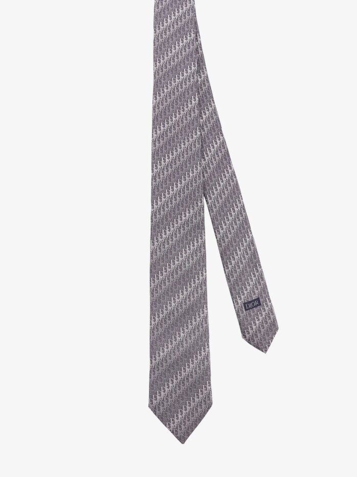 Dior Oblique Trio Silk Tie