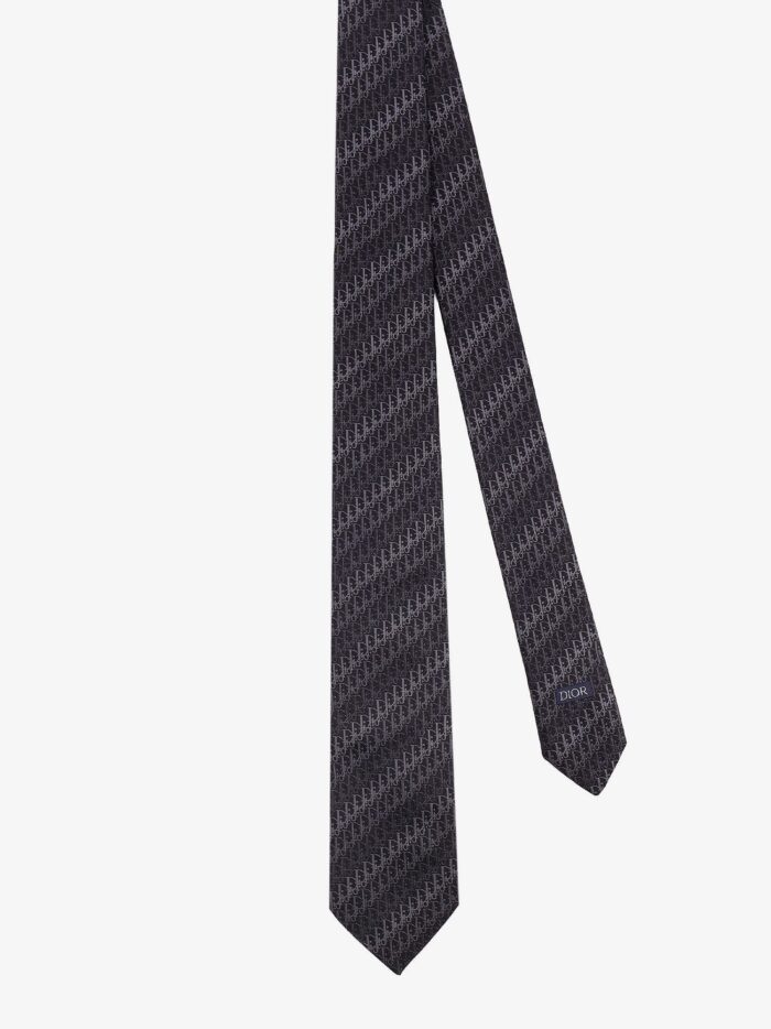 Dior Oblique Trio Silk Tie