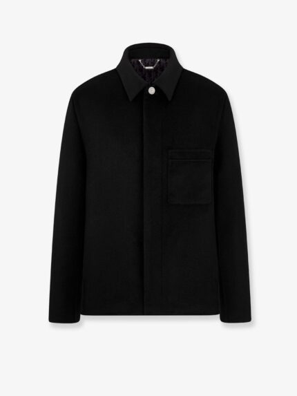 Dior Oblique Wool And Cashmere Coat