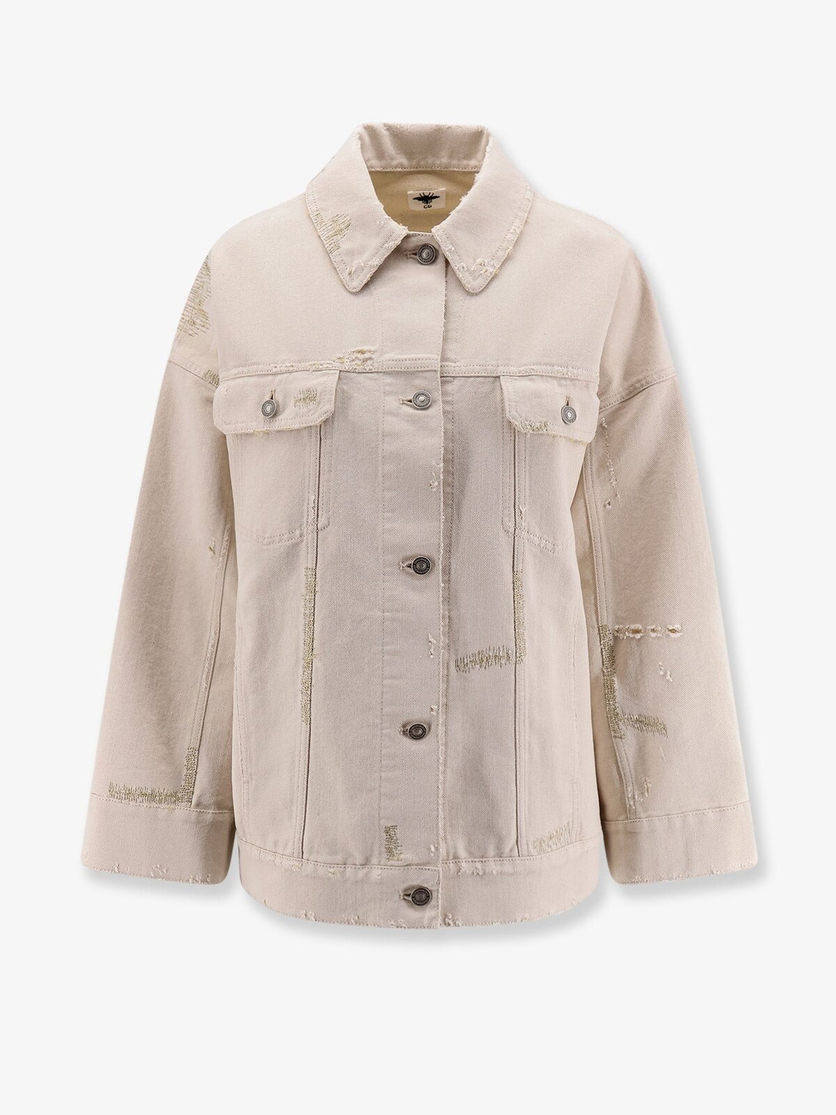 Dior Oversize Cotton Jacket With Belt