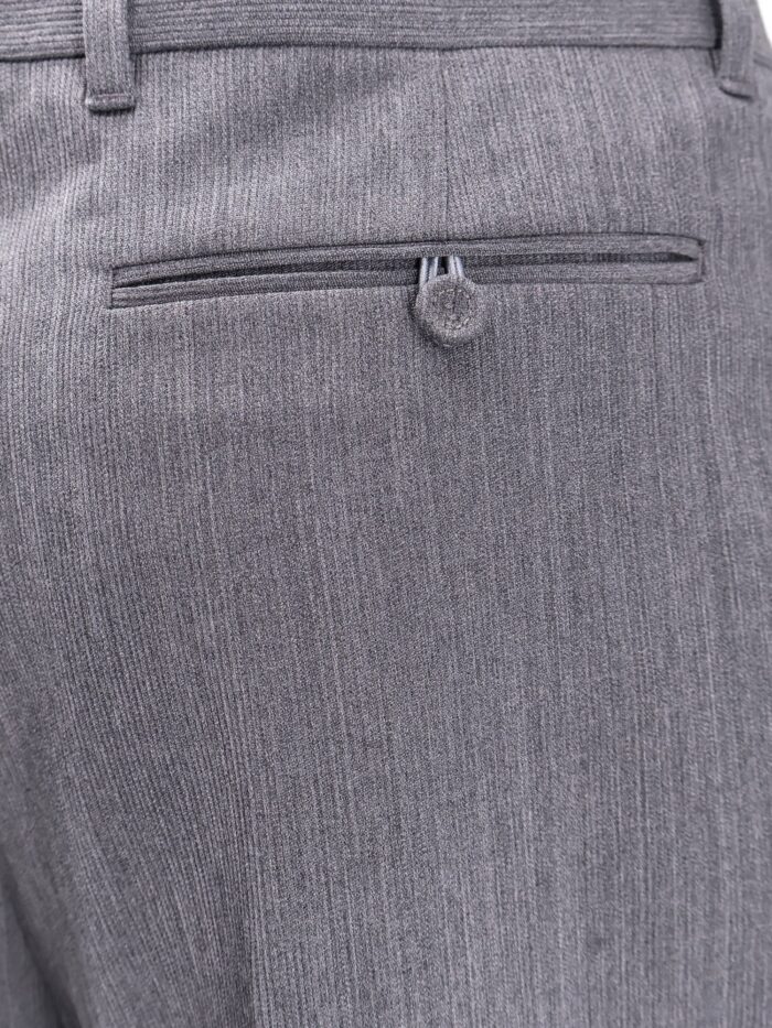 Dior Pantalone In Lana Vergine Con Pinces