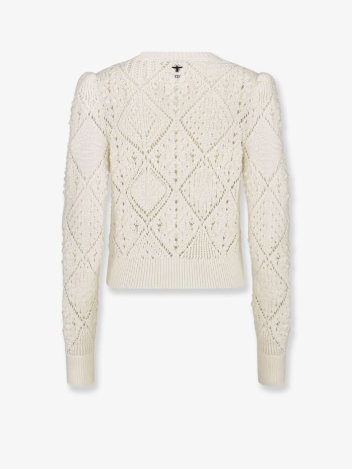 Dior Perforated Cotton Sweater