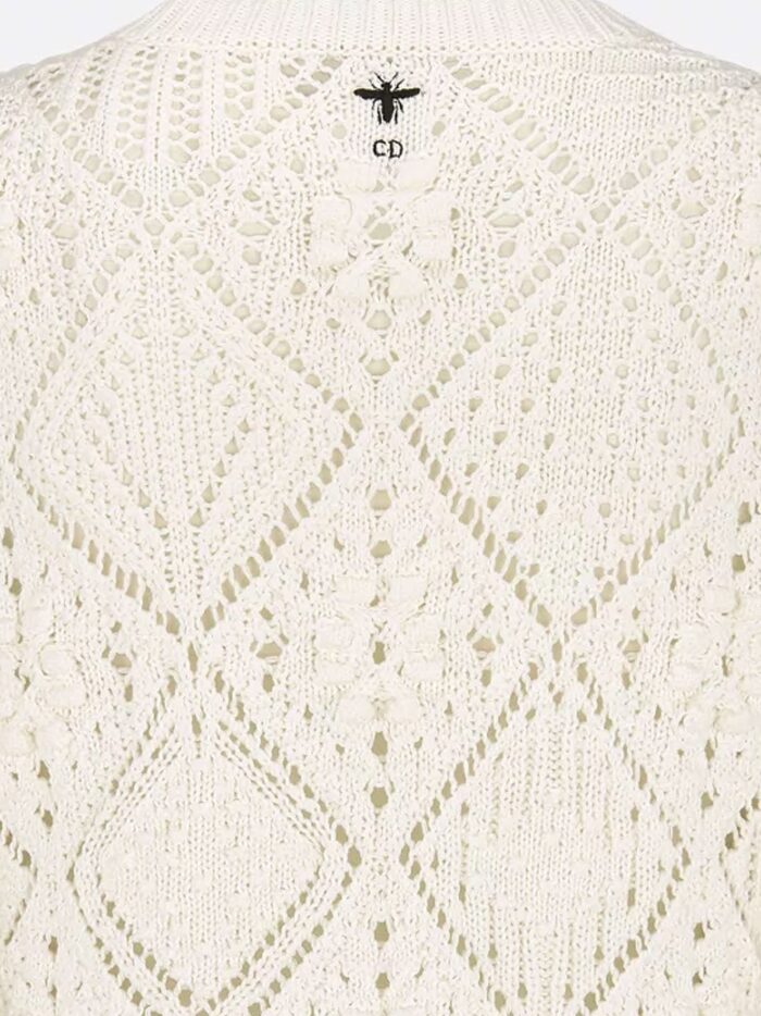 Dior Perforated Cotton Sweater