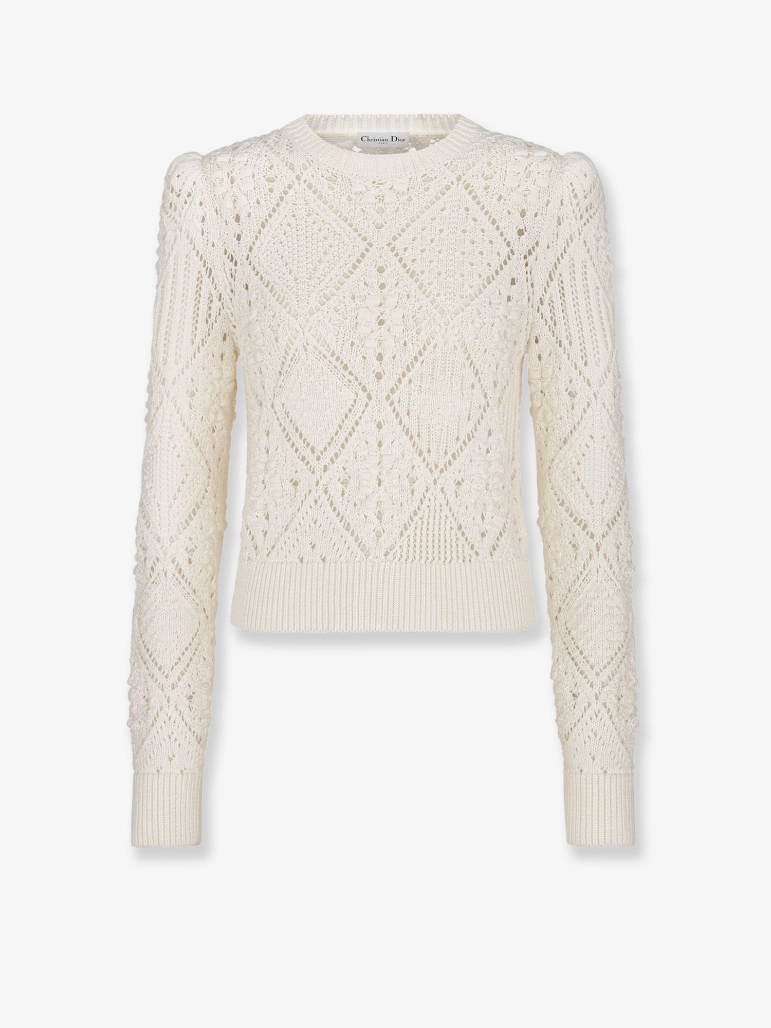 Dior Perforated Cotton Sweater