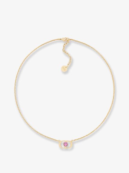 Dior Petit CD Jolie Metal Necklace