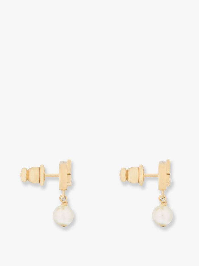 Dior Petit CD Lucky Star Metal Earrings