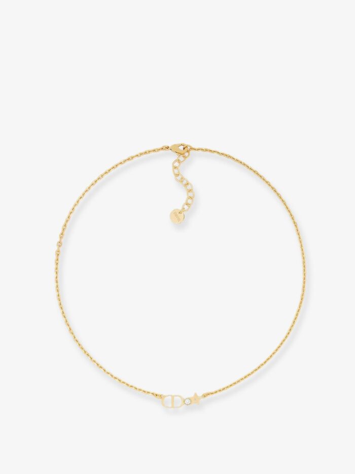 Dior Petit CD Lucky Star Metal Necklace