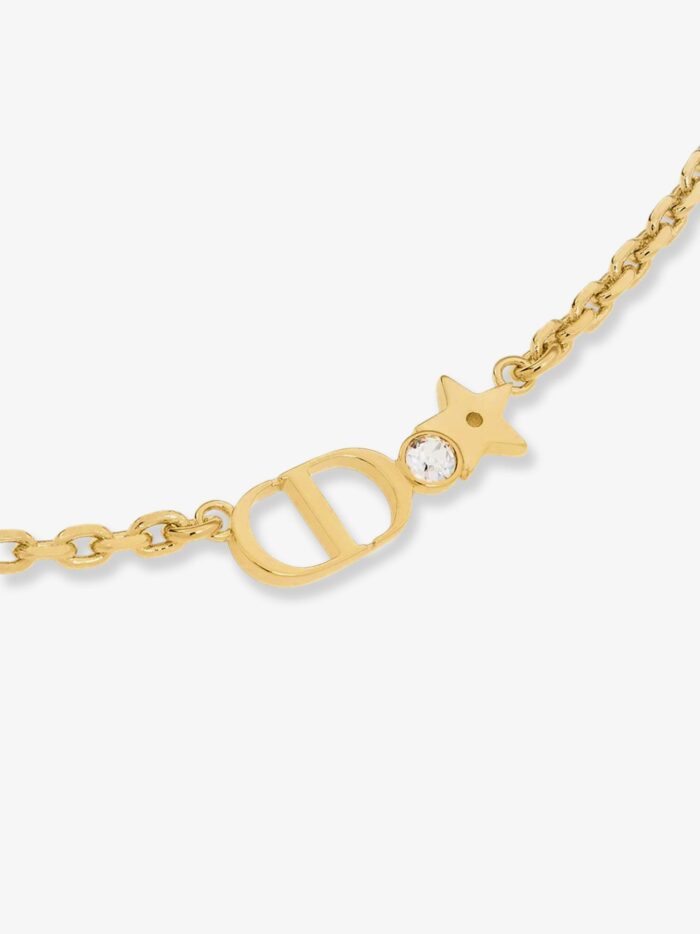 Dior Petit CD Lucky Star Metal Necklace