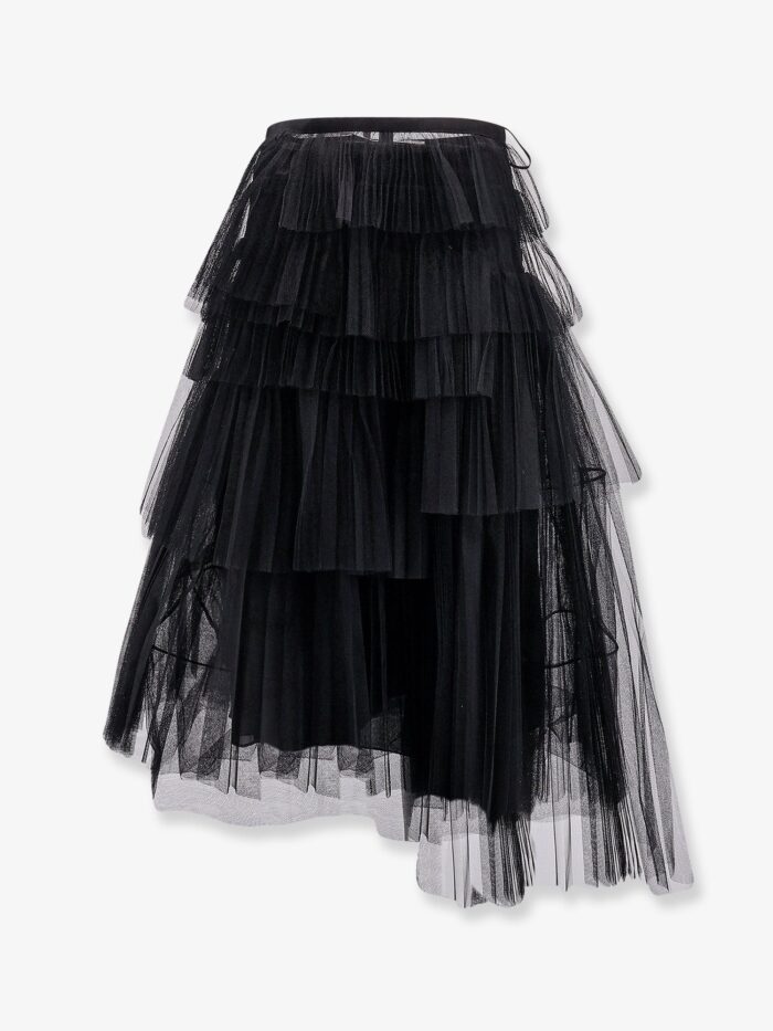 Dior Pleated Tulle Midi Skirt