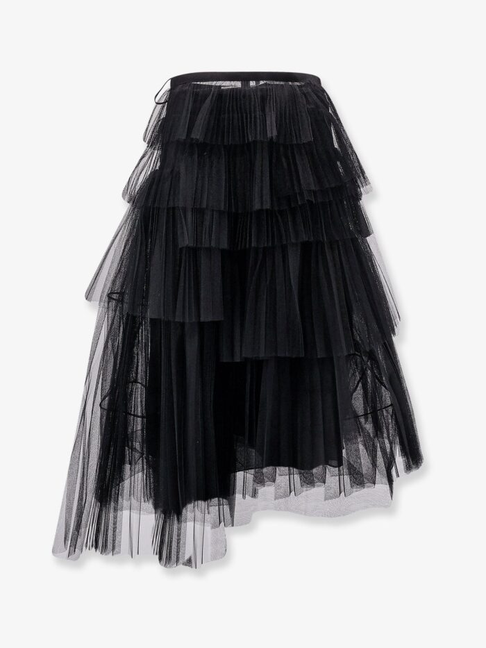 Dior Pleated Tulle Midi Skirt