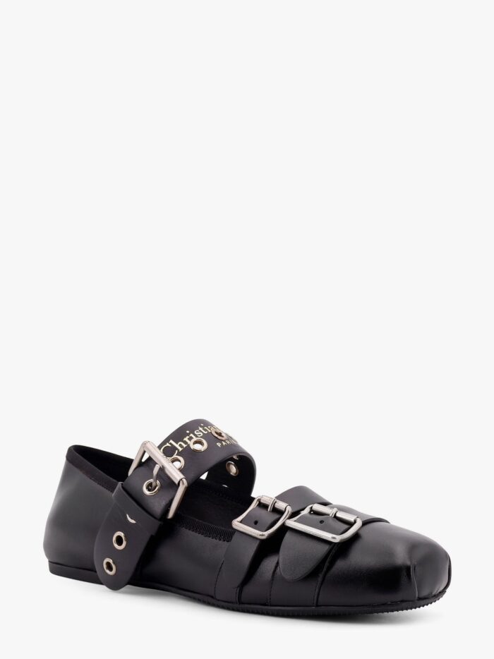 Dior Punk Leather Ballerinas