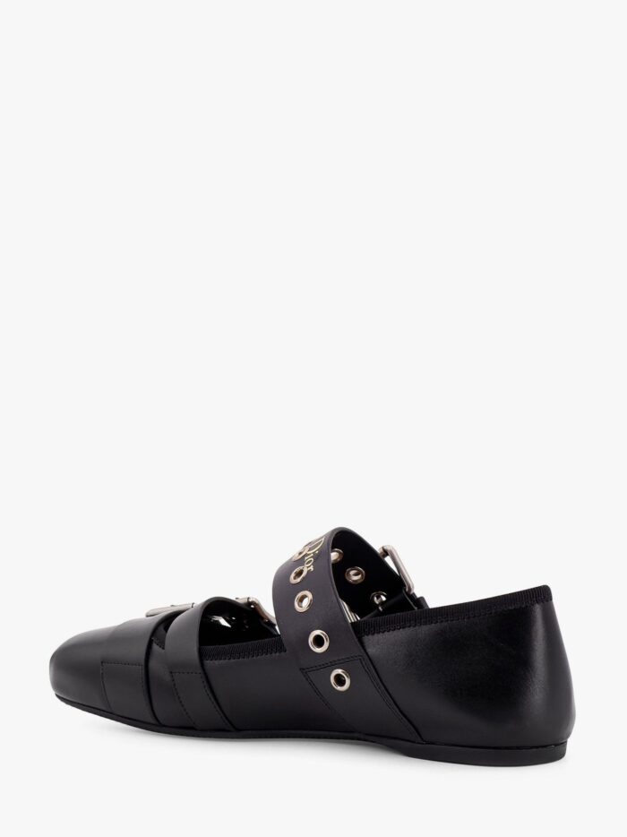Dior Punk Leather Ballerinas
