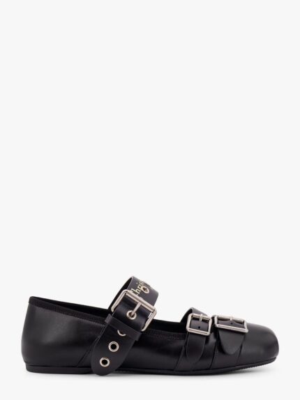 Dior Punk Leather Ballerinas