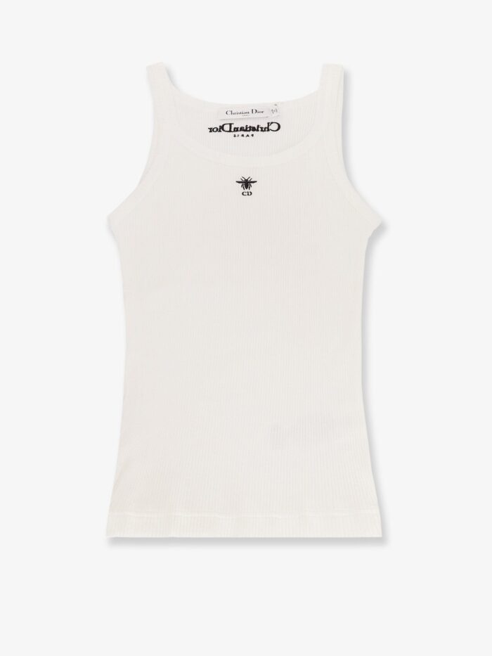 Dior Ribbed Cotton Tank Top