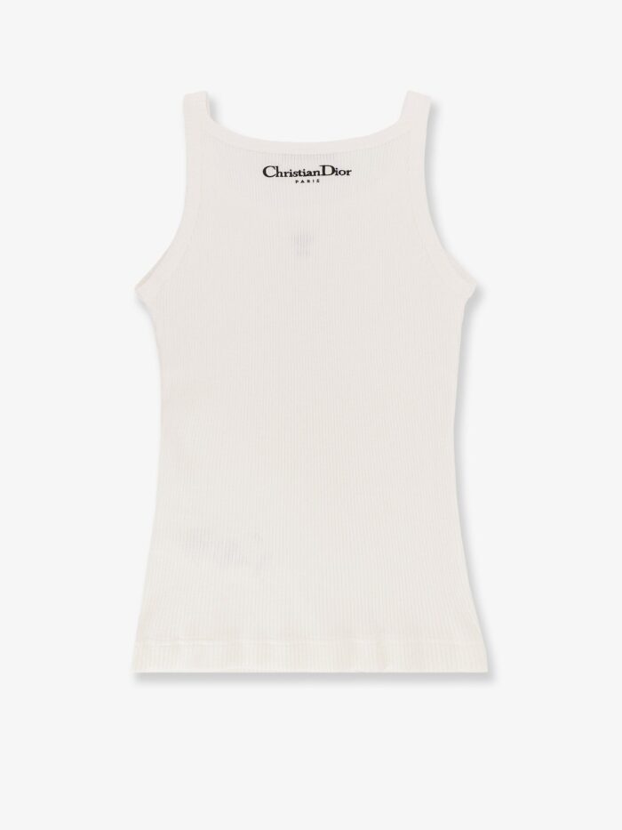 Dior Ribbed Cotton Tank Top