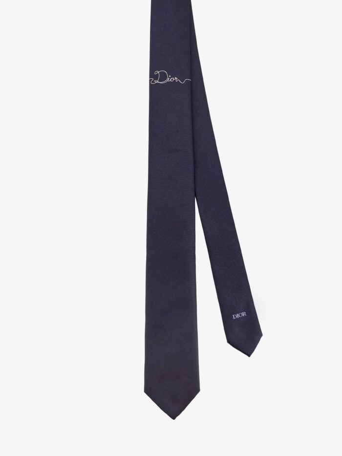 Dior Ribbon Silk Tie
