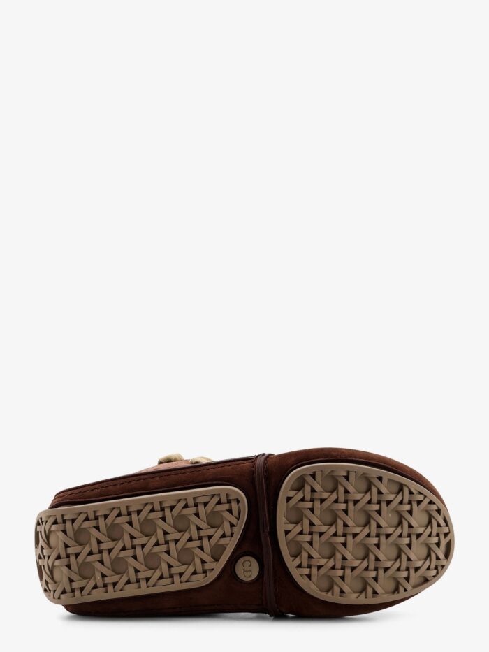 Dior Roadie Suede Boot With Logo On The Side