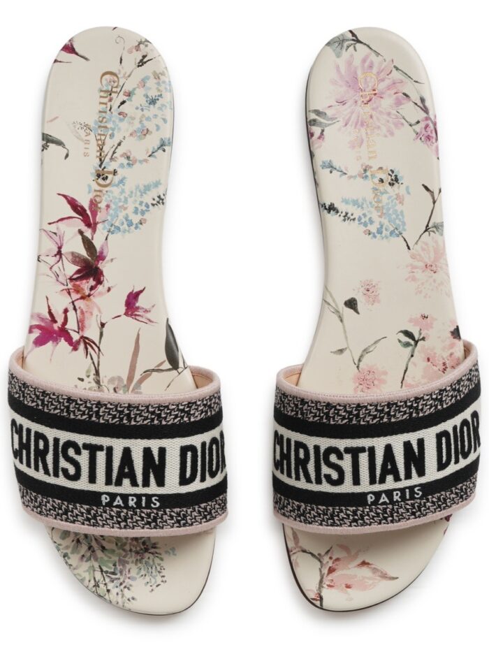 Dior SANDALO SLIDE "DWAY" CON LOGO