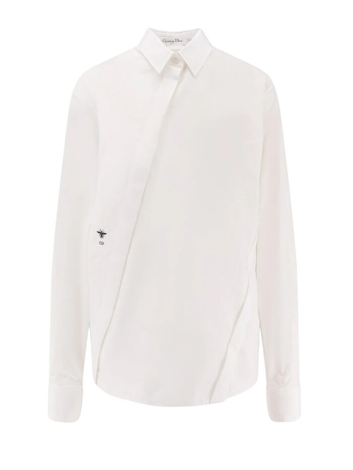 Dior SHIRT WITH ASYMMETRICAL CLOSURE