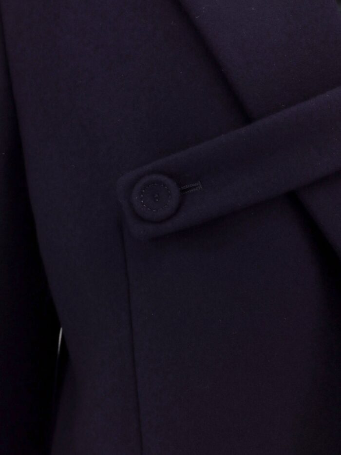 Dior Single-breasted Virgin Wool Coat