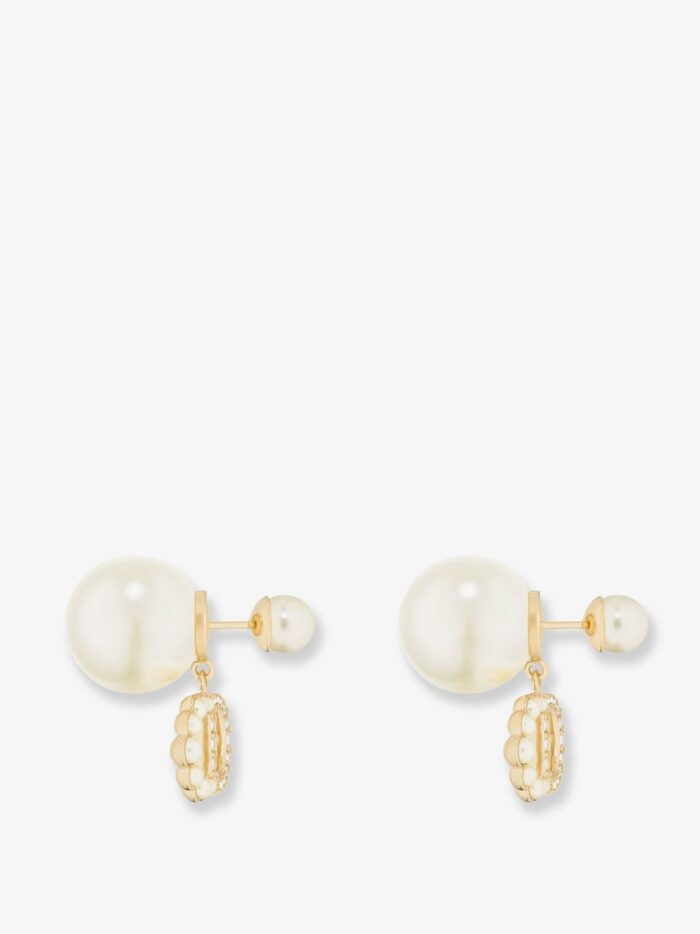 Dior Tribales Metal Earrings With Gold Finish Metal