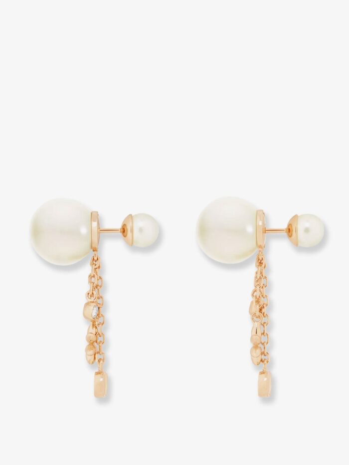 Dior Tribales Metal Earrings With Gold Finishes