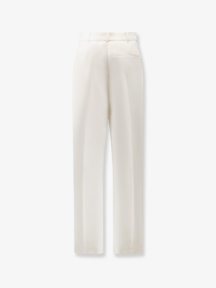 Dior Tuxedo Wool And Silk Trousers