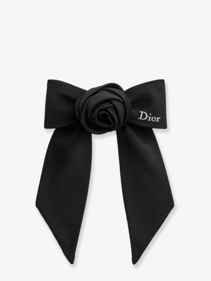 Dior Twist Bow Technical Grosgrain Fabric