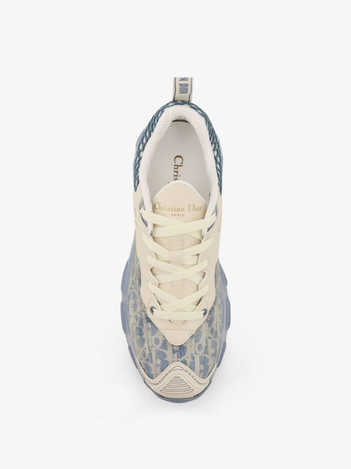 Dior Vibe Low-top Dior Oblique Fabric Sneakers