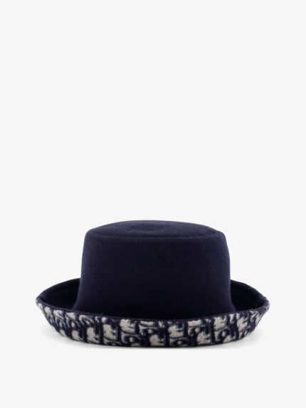 Dior Virgin Wool And Silk Cloche