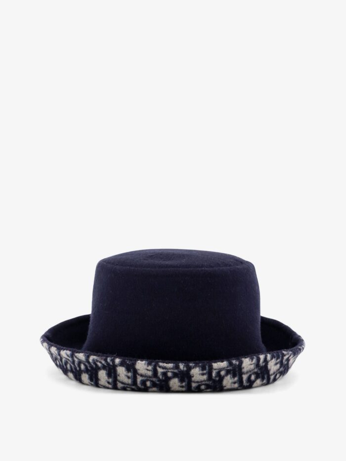 Dior Virgin Wool And Silk Cloche