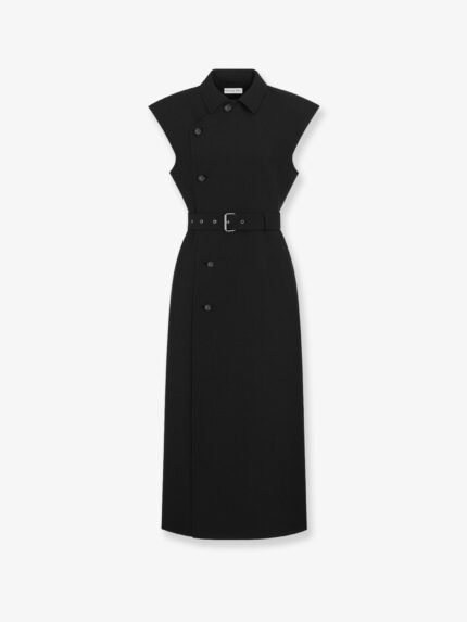 Dior Virgin Wool And Silk Midi Dress