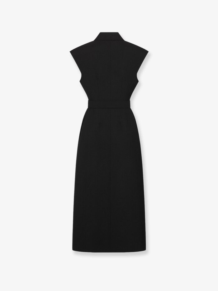 Dior Virgin Wool And Silk Midi Dress