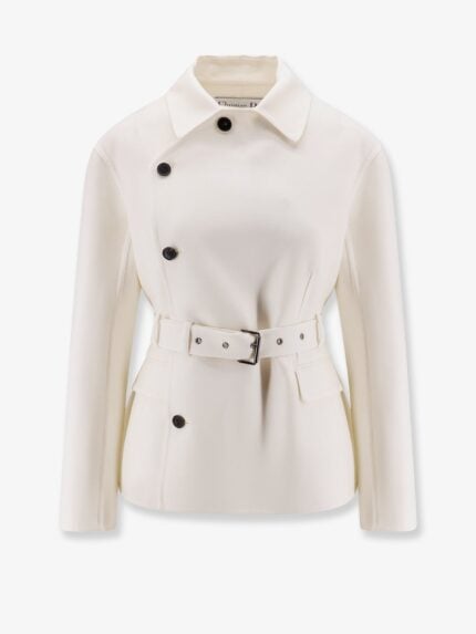 Dior Virgin Wool Jacket With Belt