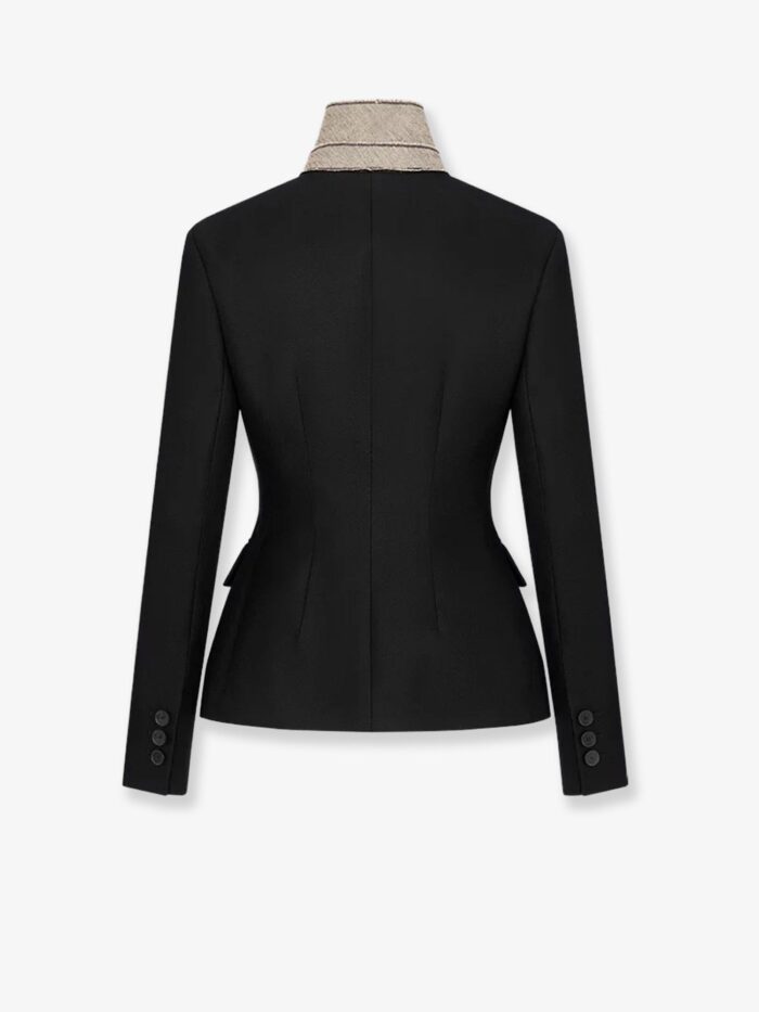 Dior Wool And Silk Grain De Poudre Blazer