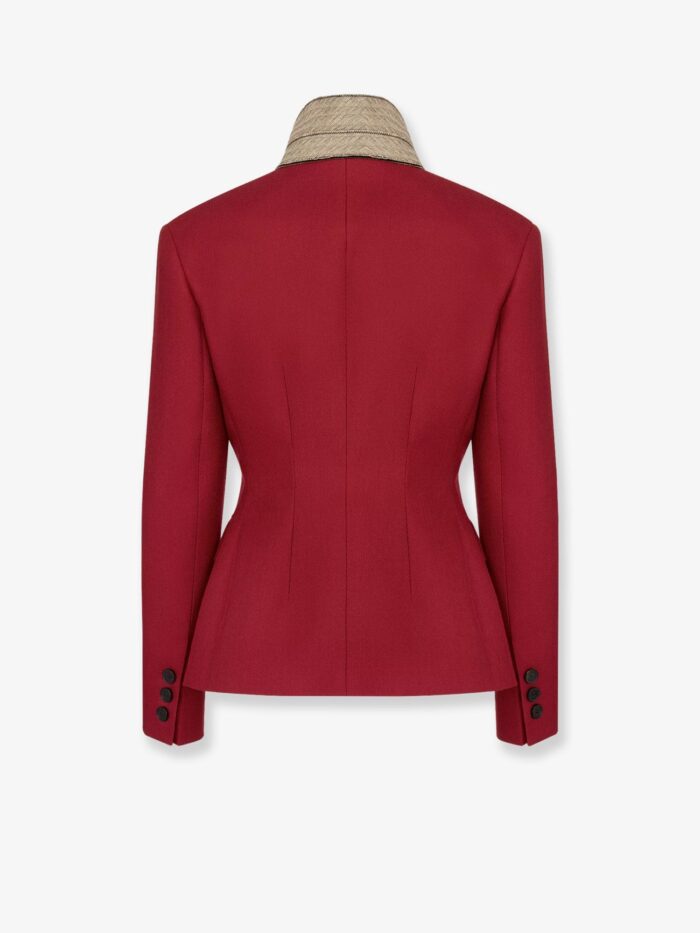 Dior Wool And Silk Grain De Poudre Blazer