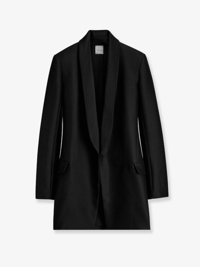 Dior Wool And Silk Tuxedo Blazer